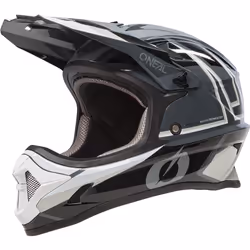Oneal Sonus Split V.23 Casque de descente, noir-gris, taille XL pour Hommes