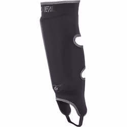 Oneal Straight Protecteur de tibia, noir, taille L pour Hommes