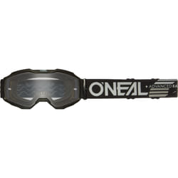 Oneal B-10 Solid Clear Lunettes de motocross pour enfants, noir pour Des gamins