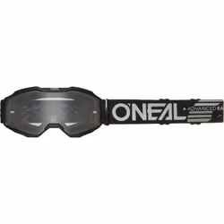 Oneal B-10 Solid Clear Lunettes de motocross pour enfants, noir pour Des gamins
