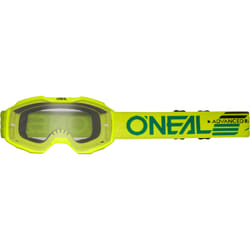 Oneal B-10 Solid Clear Lunettes de motocross pour enfants, jaune pour Des gamins