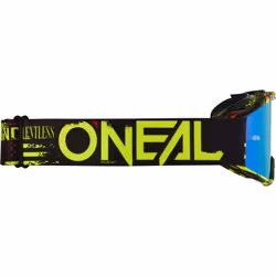 Oneal B-10 Attack Lunettes de motocross pour enfants, noir-jaune pour Des gamins