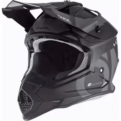 Oneal 2Series Slick 2023 Casque de motocross, noir-gris, taille M pour Hommes