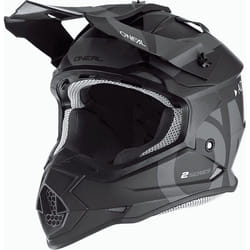 Oneal 2Series Slick 2023 Casque de motocross, noir-gris, taille 2XL pour Hommes