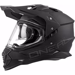 Oneal Sierra Flat 2023 Casque de motocross, noir, taille M pour Hommes