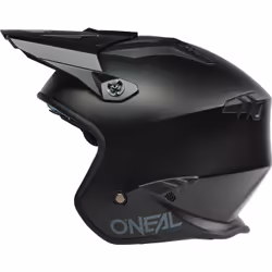 Oneal Volt Solid Casque d’essai, noir, taille S pour Hommes