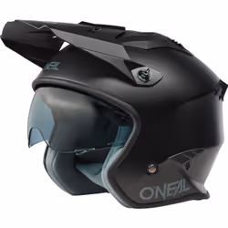 Oneal Volt Solid Casque d’essai, noir, taille M pour Hommes