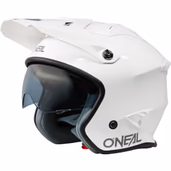 Oneal Volt Solid Casque d’essai, blanc, taille XS pour Hommes