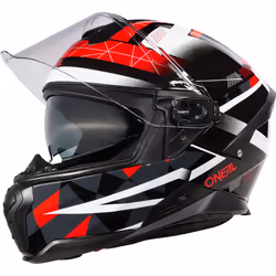 Oneal Challenger Exo Casque, noir-gris-rouge, taille XS pour Hommes