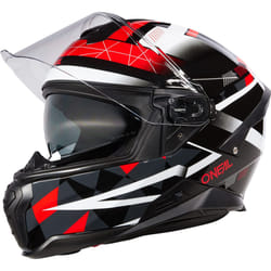 Oneal Challenger Exo Casque, noir-gris-rouge, taille S pour Hommes