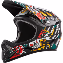 Oneal Backflip Inked Multi Casque de descente, multicolore, taille L pour Hommes