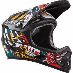 Oneal Backflip Inked Multi Casque de descente, multicolore, taille L pour Hommes