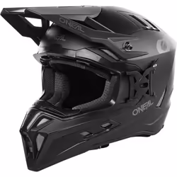 Oneal EX-SRS Solid Casque de motocross, noir, taille 2XL pour Hommes