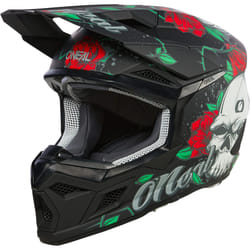 Oneal 3SRS Melancia Casque de motocross multicolore, noir-multicolore, taille M pour Hommes