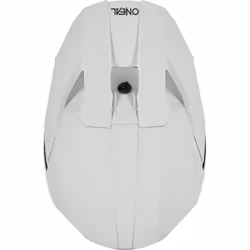 Oneal 3SRS Solid Casque de motocross, blanc, taille M pour Hommes