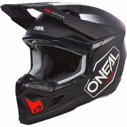 Oneal 3SRS Hexx Casque de motocross noir / blanc / rouge, noir-blanc-rouge, taille S pour Hommes