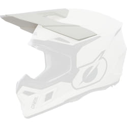 Oneal 3SRS Solid Casque Peak, blanc pour Hommes