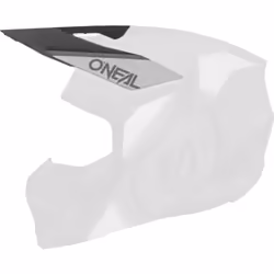 Oneal 3SRS Vision Casque de motocross, noir-gris, taille S pour Hommes
