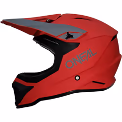 Oneal 1SRS Solid Casque de motocross, rouge, taille XL pour Hommes