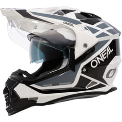 Oneal Sierra R Casque de motocross, noir-gris-blanc, taille S pour Hommes