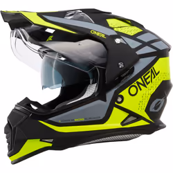 Oneal Sierra R Casque de motocross, noir-jaune, taille S pour Hommes