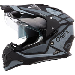 Oneal Sierra R Casque de motocross, noir-gris, taille 2XL pour Hommes