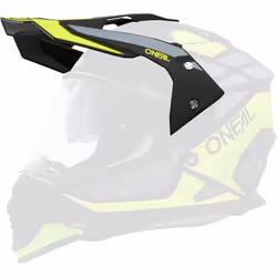 Oneal Sierra R Casque Peak, noir-gris-jaune pour Hommes