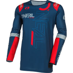 Oneal Prodigy Five Three Maillot de motocross, rouge-bleu, taille M pour Hommes