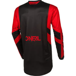 Oneal Element Racewear Maillot de motocross, noir-rouge, taille M pour Hommes