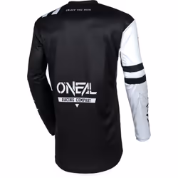 Oneal Element Warhawk Maillot de motocross, noir-blanc, taille S pour Hommes