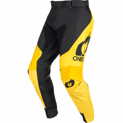 Oneal Mayhem Hexx Pantalons de motocross, noir-jaune, taille 28 pour Hommes