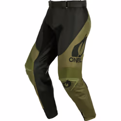 Oneal Mayhem Hexx Pantalons de motocross, noir-vert, taille 40 pour Hommes