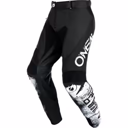Oneal Mayhem Scarz Pantalons de motocross, noir-blanc, taille 36 pour Hommes
