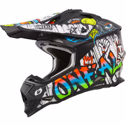 Oneal 2SRS Rancid Casque de motocross multicolore, taille 2XL pour Hommes - Vue supplémentaire 2