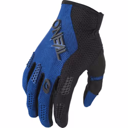 Oneal Element Racewear Gants de motocross, noir-bleu, taille M pour Hommes