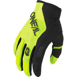 Oneal Element Racewear Gants de motocross, noir-jaune, taille 2XL pour Hommes