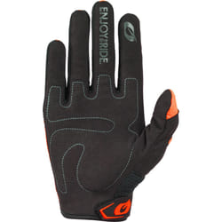 Oneal Element Racewear Gants de motocross, noir-orange, taille L pour Hommes