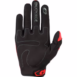 Oneal Element Racewear Gants de motocross, noir-rouge, taille S pour Hommes