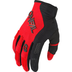 Oneal Element Racewear Gants de motocross, noir-rouge, taille M pour Hommes