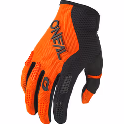 Oneal Element Racewear Gants de motocross pour enfants, noir-orange, taille XL pour Des gamins