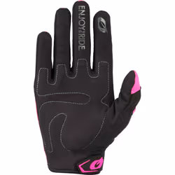 Oneal Element Racewear Gants de motocross pour dames, noir-rose, taille XL pour Femmes