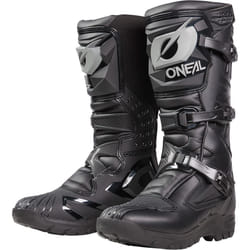 Oneal RSX Adventure Bottes de motocross noires, taille 48 pour Hommes