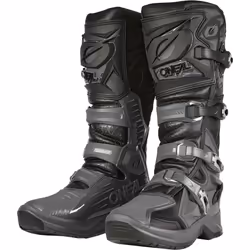 Oneal RMX Pro Bottes de motocross, noir-gris, taille 49 pour Hommes