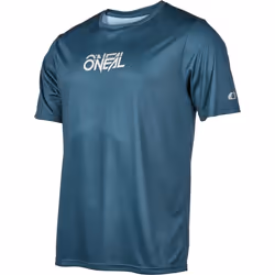 Oneal Slickrock Static Maillot de vélo à manches courtes, bleu, taille M pour Hommes