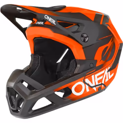 Oneal SL1 Strike Casque de descente, noir-blanc-rouge, taille XL pour Hommes