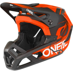 Oneal SL1 Strike Casque de descente, noir-blanc-rouge, taille XL pour Hommes