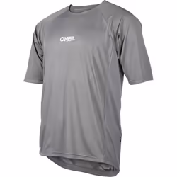 Oneal Pin It Maillot de vélo à manches courtes, gris, taille M pour Hommes