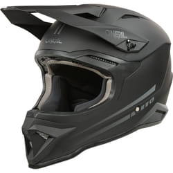 Oneal 1SRS Solid Casque de motocross, noir, taille M pour Hommes
