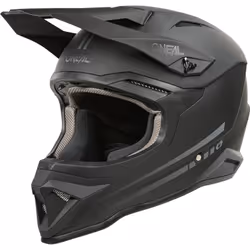 Oneal 1SRS Solid Casque de motocross, noir, taille 2XL pour Hommes