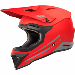 Oneal 1SRS Solid Casque de motocross, rouge, taille XL pour Hommes